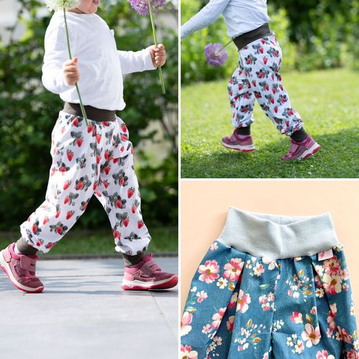 Hose - Große Süße Pumpi - Schnittmuster eBook Hose - Große Süße Pumpi - Schnittmuster eBook