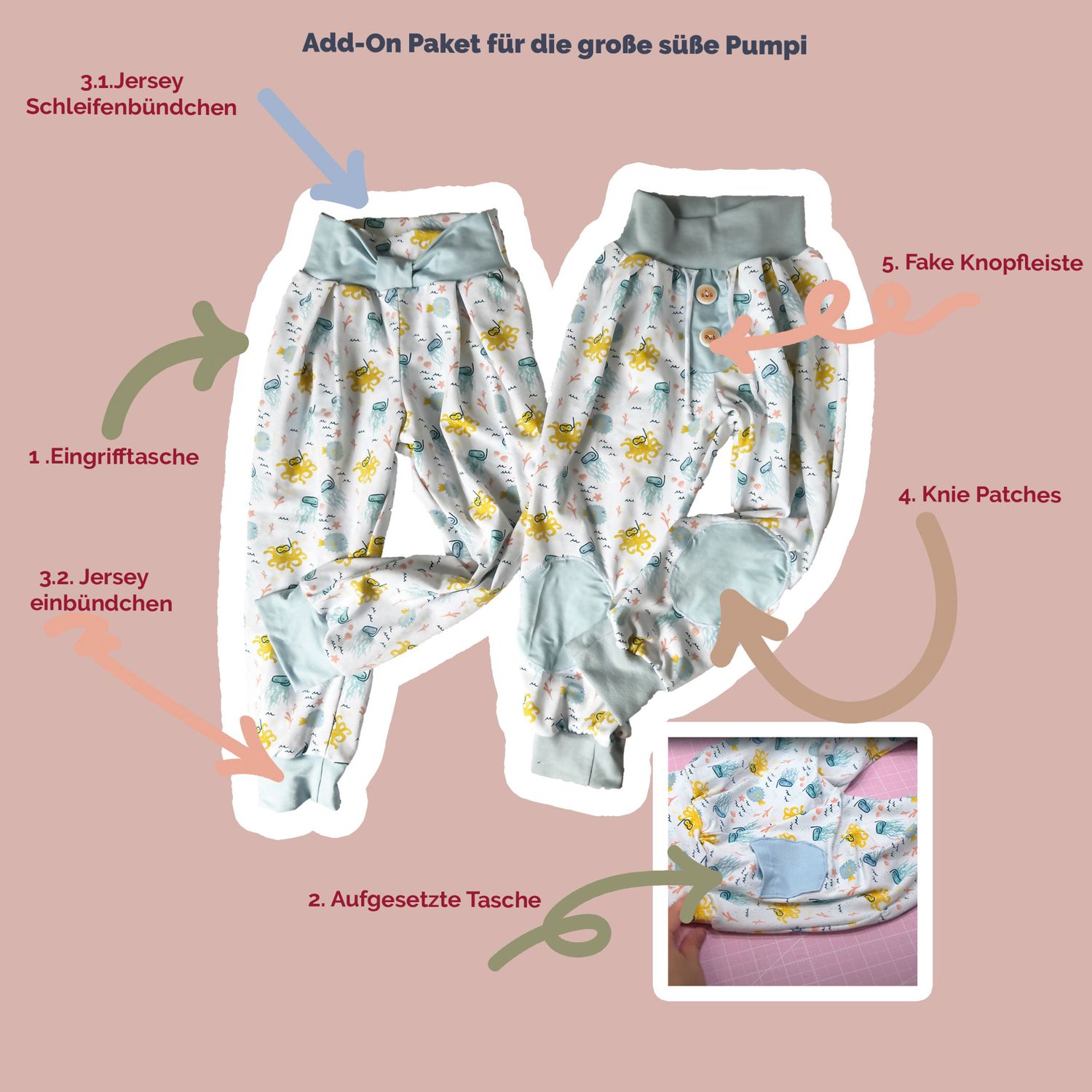 Add-on - Große Süße Pumpi - Schnittmuster eBook-1 Add-on - Große Süße Pumpi - Schnittmuster eBook-1