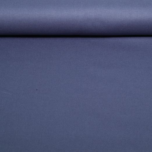 Leichter Canvas Andi - Uni Jeansblau