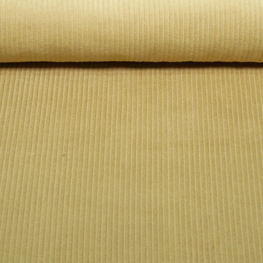 Cord Carole - Washed Cord 4,5mm Helles Curry