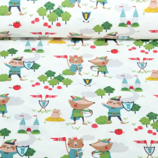 Jersey - Waldtier Robin Weiß