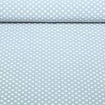 Chiffon - Punkte Polka Dots Grau Weiß