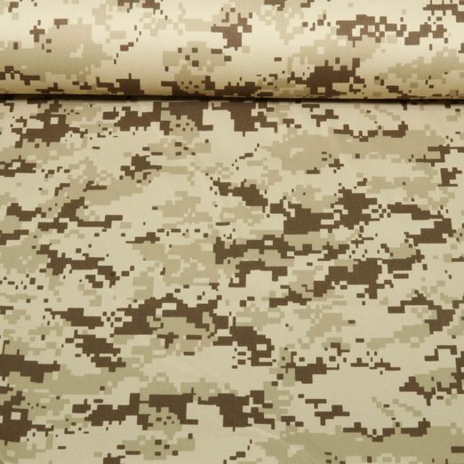 Canvas - Camouflage Pixel Braun