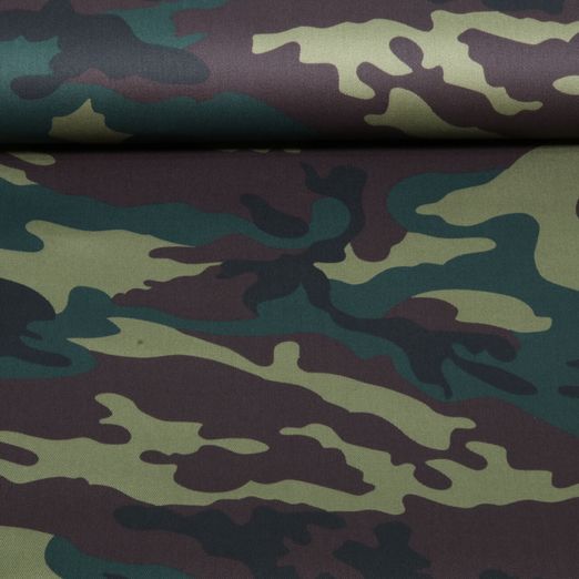 Canvas - Camouflage Grün