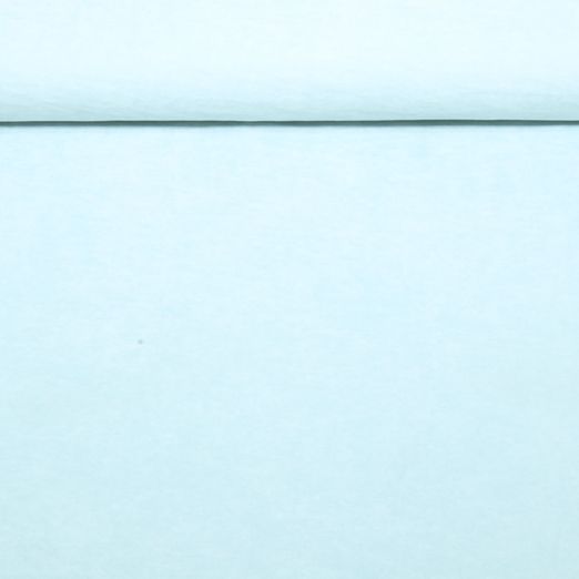 Viskose Cupro - Crushed Uni Iceblau