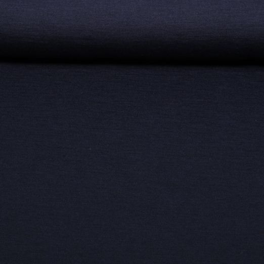 Merino Strickjersey - Navy Melange Mulesingfrei