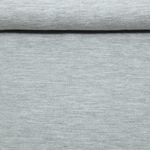 Merino Strickjersey - Grau Melange Mulesingfrei