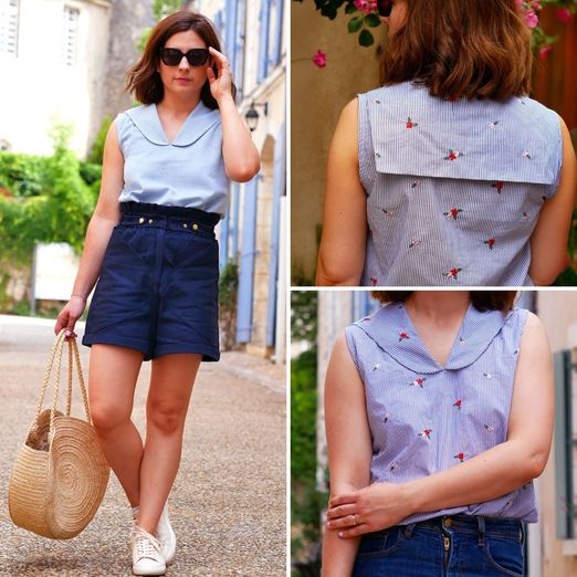 Blouse - Bari - Patron numérique