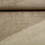 Teddyfleece - Doubleface Velour Braun