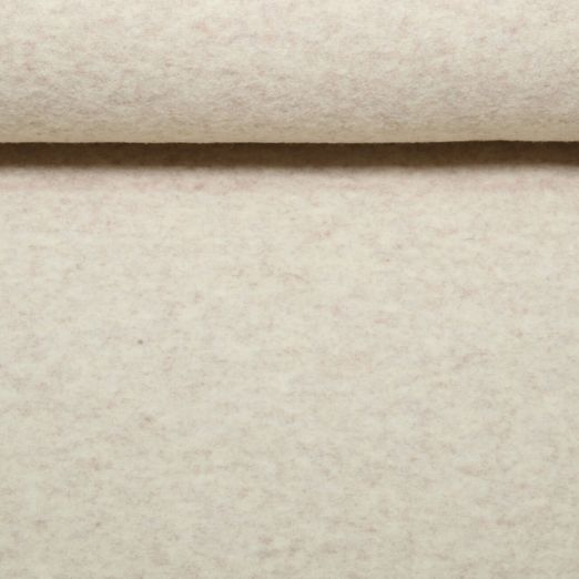 Polaire laine Mérinos - Mélange sable Uni - Sans mulesing
