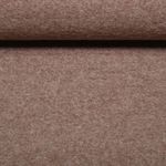 Wollfleece Merino - Uni Braun Melange Mulesingfrei