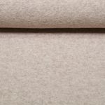 Wollfleece Merino - Uni Beige Melange Mulesingfrei