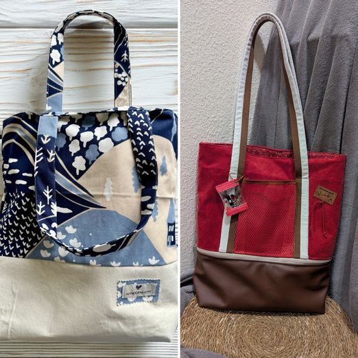 Freebook - einfache Tasche - Schnittmuster eBook