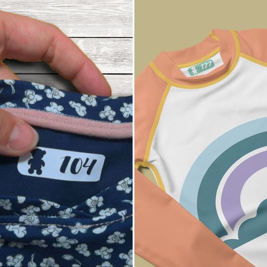 Plotterdatei - Kinder Größenlabel Teddy - eBook