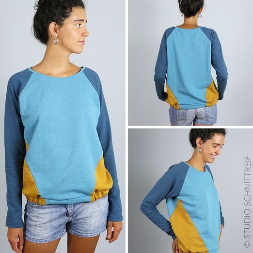 Sweat raglan - MADAME LILLE - Patron numérique