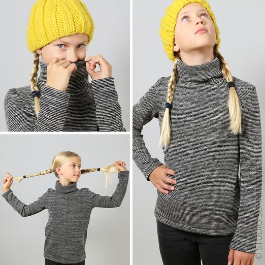 T-shirt à col roulé - ROMY - Patron numérique