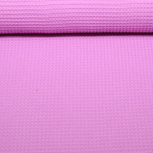 Waffelpique Lotta - Uni Hortensie