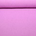 Waffelpique Lotta - Uni Hortensie