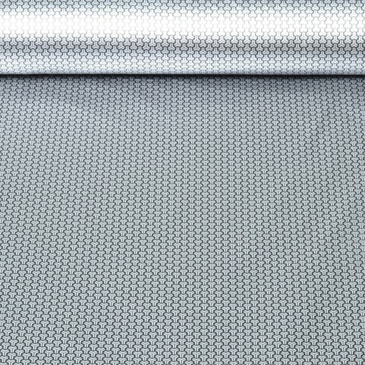 Thermo Futterstoff - Reflektierend Isolierend Grafik Silber Schwarz