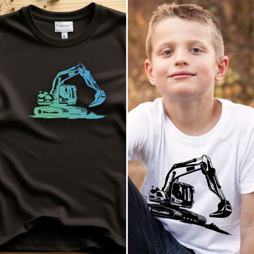 Plotterdatei - Bagger - eBook