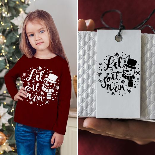 Plotterdatei - Let it Snow - eBook