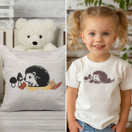 Plotterdatei - Igel im Herbst - eBook Plotterdatei - Igel im Herbst - eBook