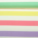 Baumwoll-Canvas - Blockstreifen Multicolor Pastell