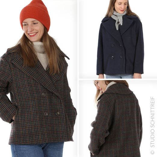 Kurzmantel - FRAU LAURA - Schnittmuster eBook