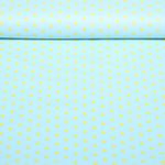 Beschichtete Baumwolle - Punkte Hellblau