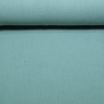 Leichter Baumwoll-Musselin Extrabreit - Uni Hellpetrol 280 cm