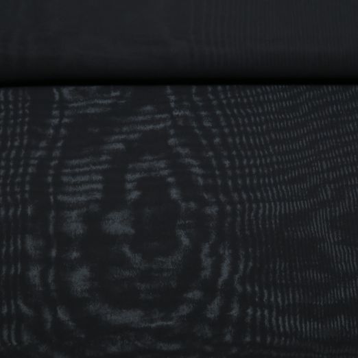 Chiffon - Uni Schwarz