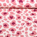 Jersey - Buntes Leomuster Ecru