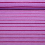 Stretch Frottee - Streifen Rosa Fuchsia Garngefärbt Stretch Frottee - Streifen Rosa Fuchsia Garngefärbt