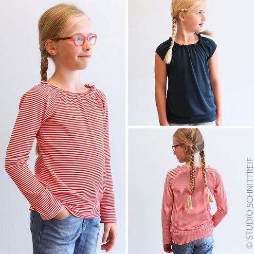 T-shirt raglan - EMMA - Patron numérique