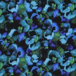 Viskos - Digital Blossoms Blue Ecovero™