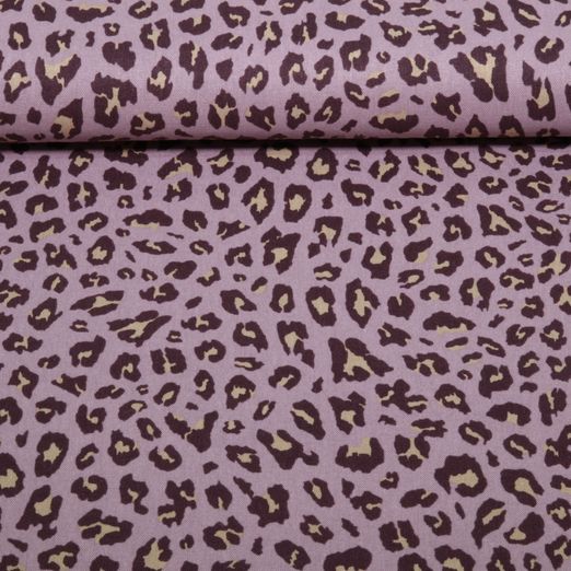 Lin viscose - Léo Mauve Lin viscose - Léo Mauve