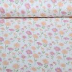 Musselin - Qjutie & the Qjutest Blumen Weiß