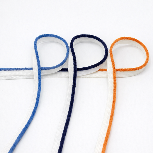 Paspelband Flausch 10mm - Meterware