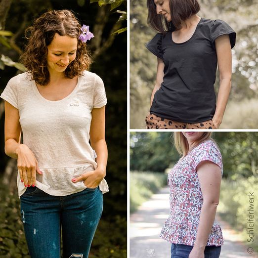 Shirt - Cutie Shirt Damen - Schnittmuster eBook