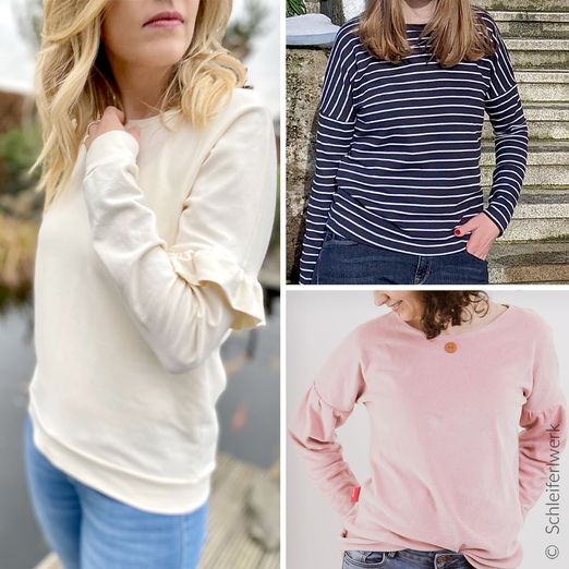 Pullover - Dainty Sweater Damen - Schnittmuster eBook