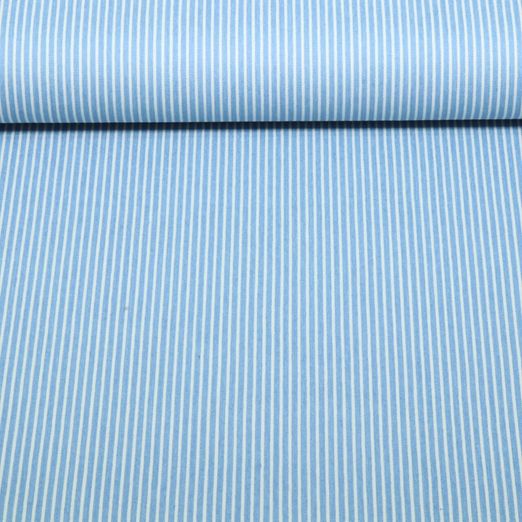 Jeans - Qjutie & the Qjutest Stretch Streifen Blau Weiß