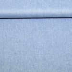 Viskose-Leinen - Qjutie & the Qjutest Uni Blau Melange