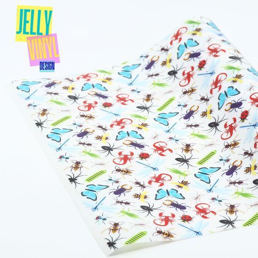 Jelly Vinyl Design - 30 x 135cm - Beetles