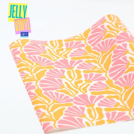 Jelly Vinyl Design - 30 x 135cm - Boho Flowers