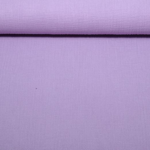 Bio Musselin Marius - Dunkellila