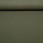 Bio Musselin Marius - Dunkles Moosgrün