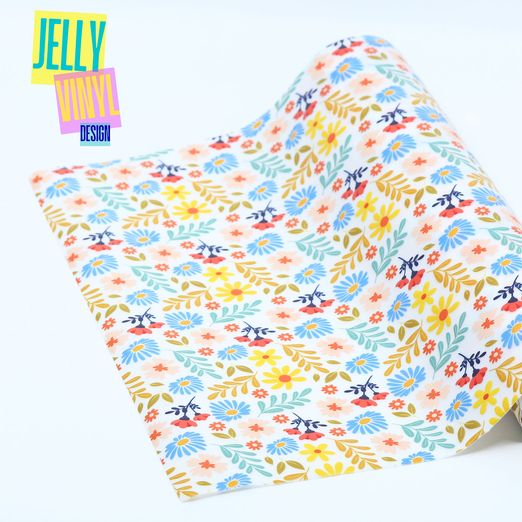 Jelly Vinyl Design - 30 x 135cm - Flower