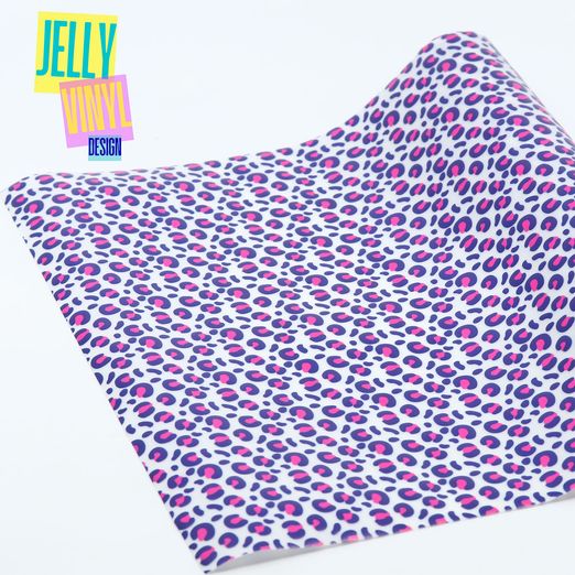 Jelly Vinyl Design - 30 x 135cm - Leo lila