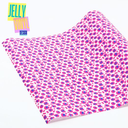 Jelly Vinyl Design - 30 x 135cm - Leo pink