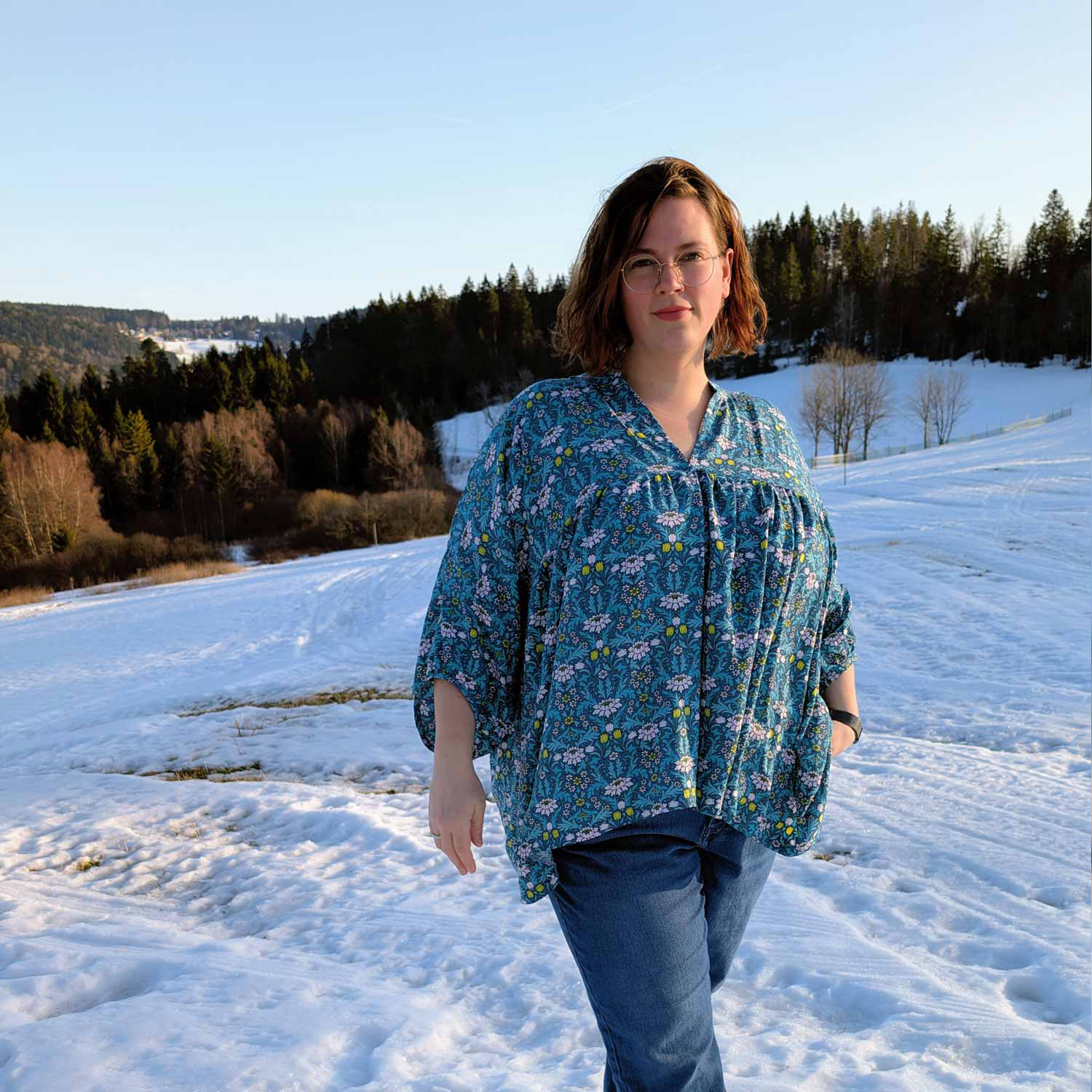 Bluse - Leicht scharf gewürzt - Schnittmuster eBook-4 Bluse - Leicht scharf gewürzt - Schnittmuster eBook-4